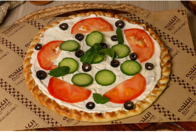 لبنة بالخضار