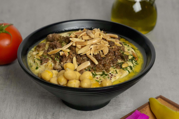 Royal fattah with ghee & meat & nuts