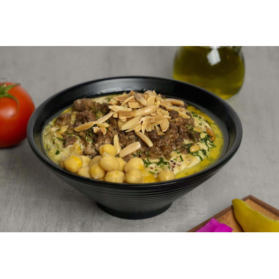 Royal fattah with ghee & meat & nuts