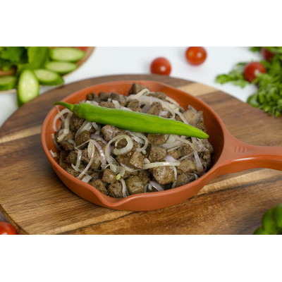 Lamb liver (with onions)