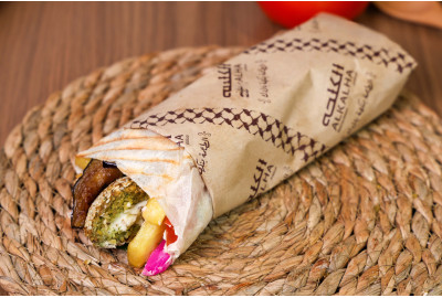 falafel cheese and Maqaly