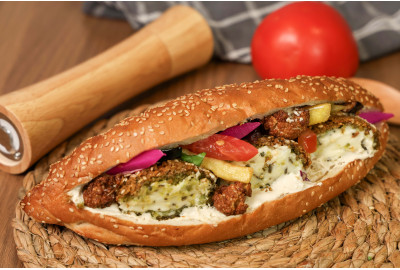 falafel cheese and Maqaly