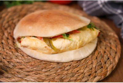 بيض مقلي سادة