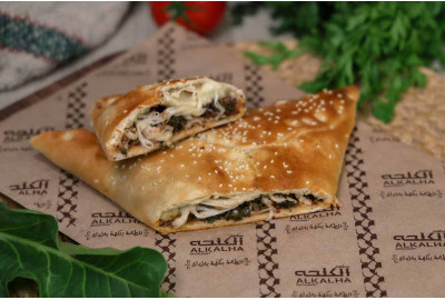 سبانخ وجبنة