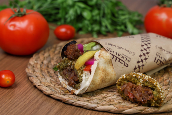 Super stuffed falafel