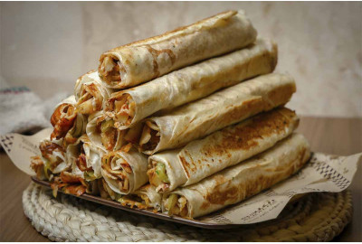 ساندويش شاورما صغير